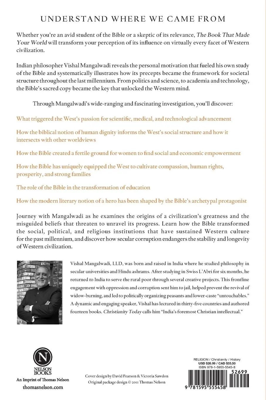 Rückseite: 9781595555458 | The Book that Made Your World | Vishal Mangalwadi | Taschenbuch | 2012