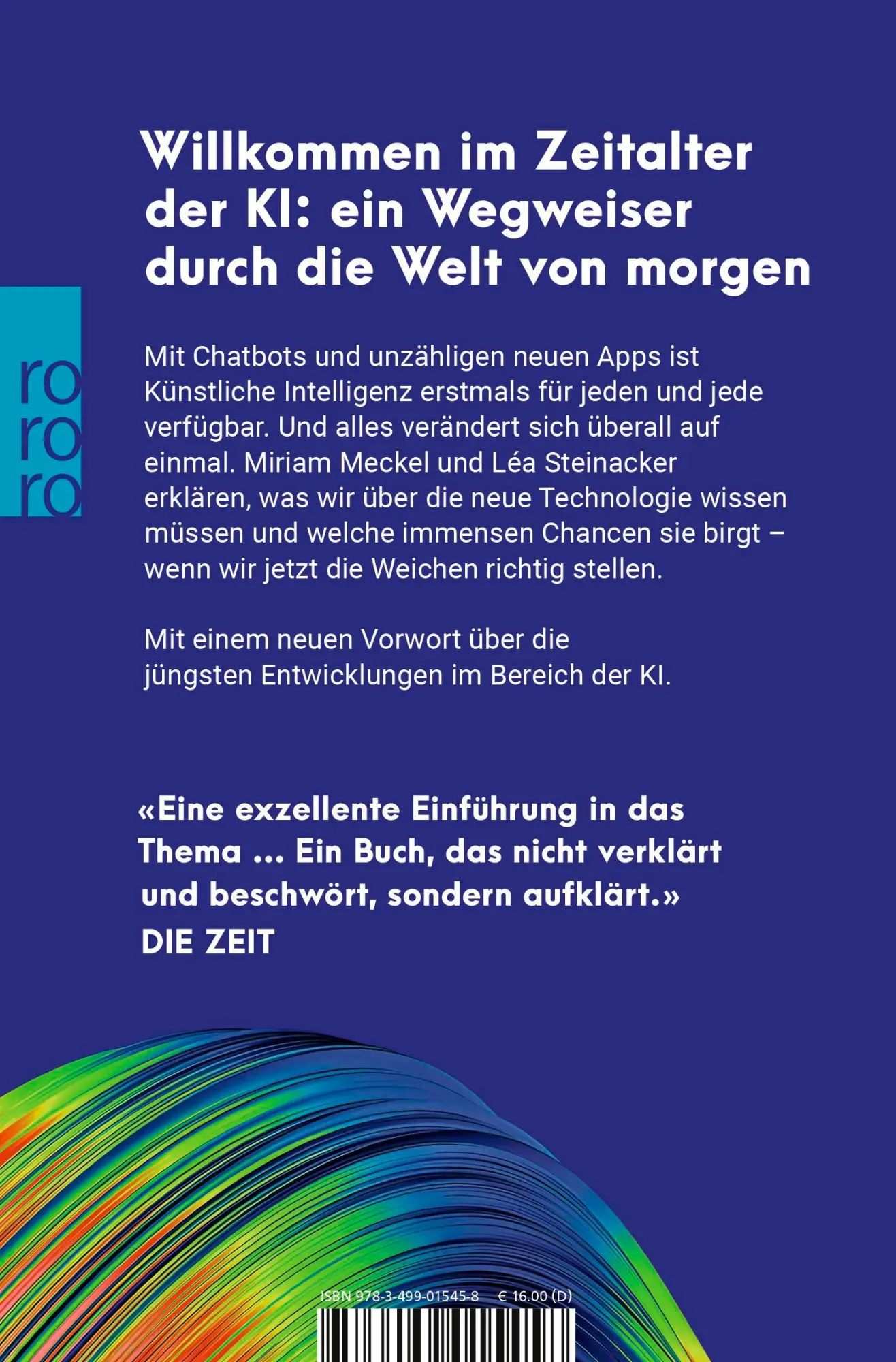 Rückseite: 9783499015458 | Alles überall auf einmal | Miriam Meckel (u. a.) | Taschenbuch | 2025