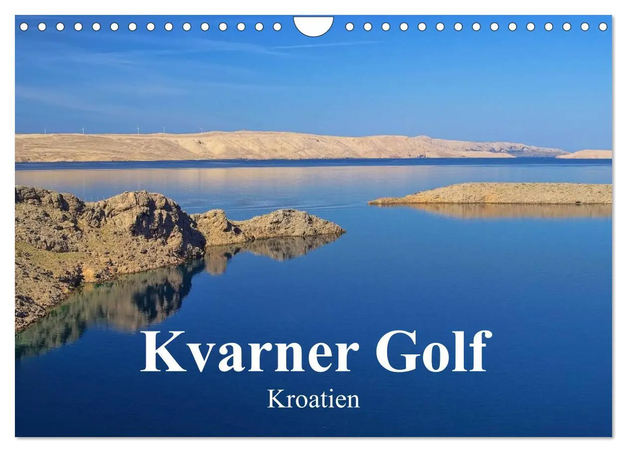 Cover: 9783516145458 | Kvarner Golf - Kroatien (Wandkalender 2026 DIN A4 quer), CALVENDO...
