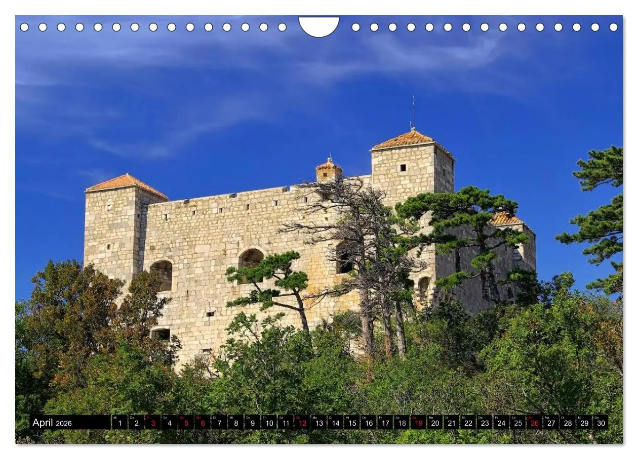Bild: 9783516145458 | Kvarner Golf - Kroatien (Wandkalender 2026 DIN A4 quer), CALVENDO...