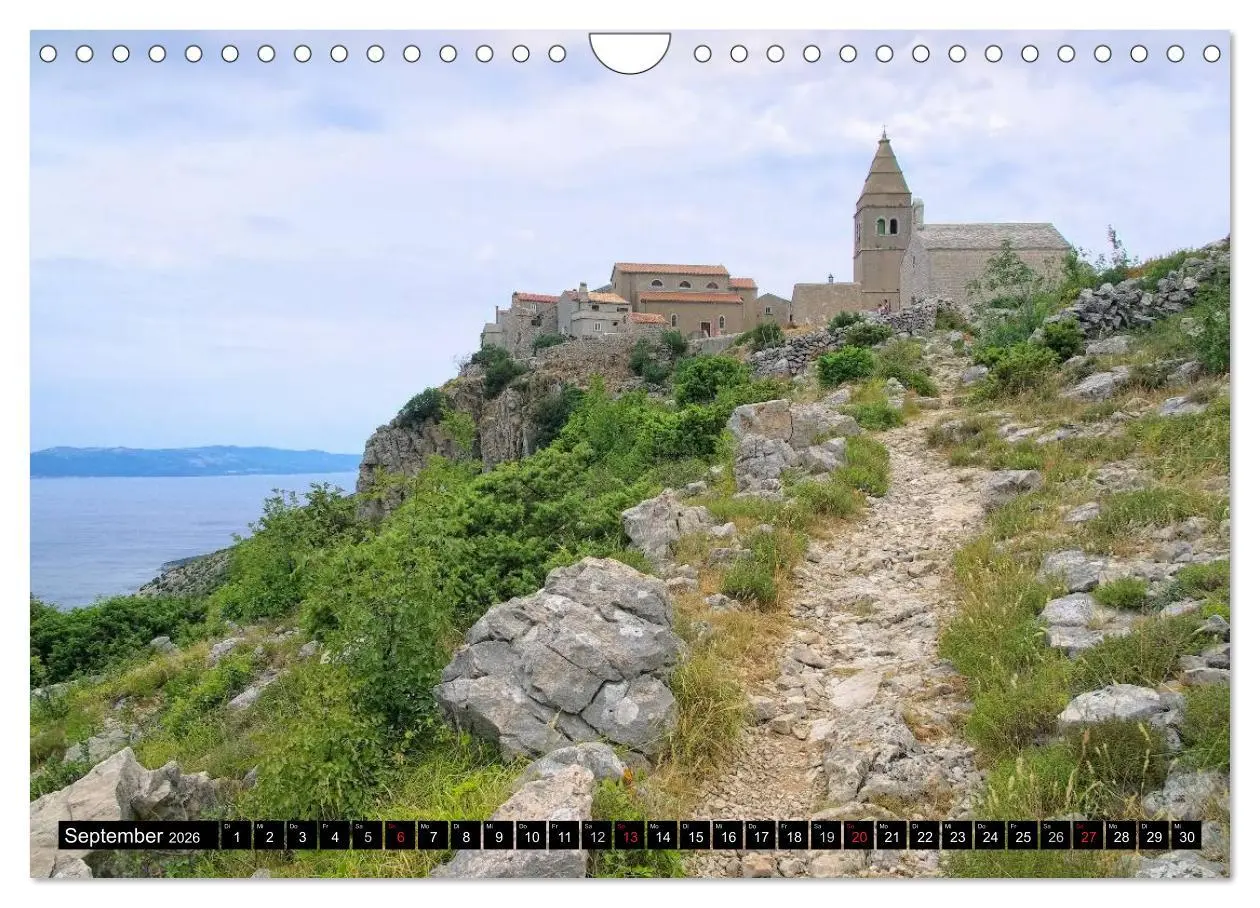 Bild: 9783516145458 | Kvarner Golf - Kroatien (Wandkalender 2026 DIN A4 quer), CALVENDO...