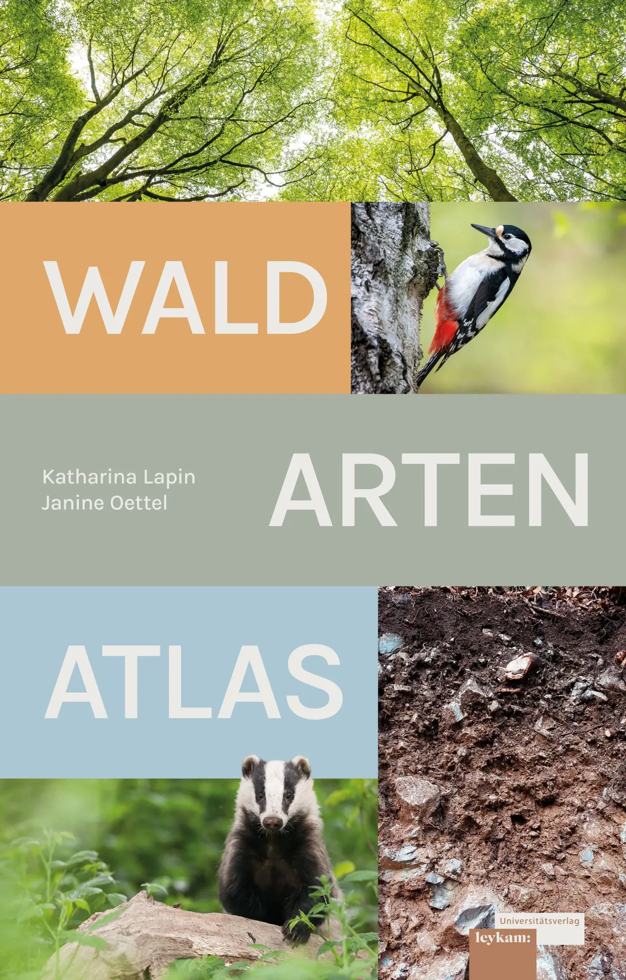 Cover: 9783701105458 | Waldartenatlas | Katharina Lapin (u. a.) | Buch | 152 S. | Deutsch