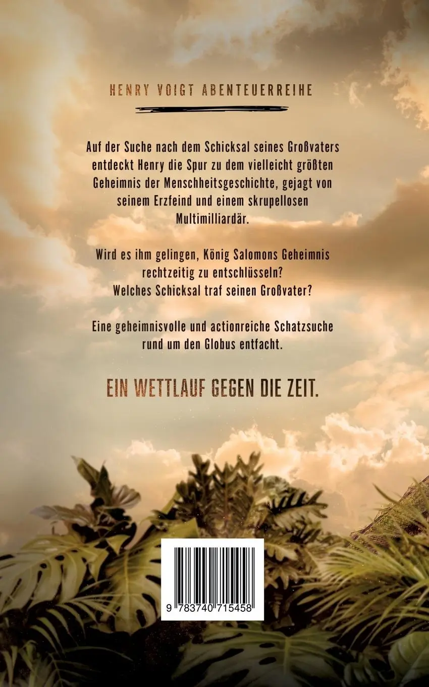 Rückseite: 9783740715458 | Salomons Geheimnis | David Reimer | Taschenbuch | Paperback | 354 S.
