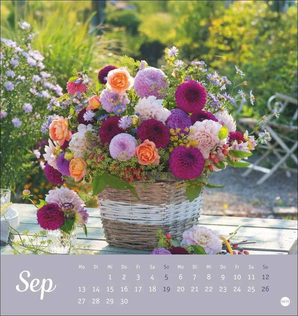 Bild: 9783756415458 | Herzliche Blumengrüße Postkartenkalender 2027 | Heye | Kalender | 2027