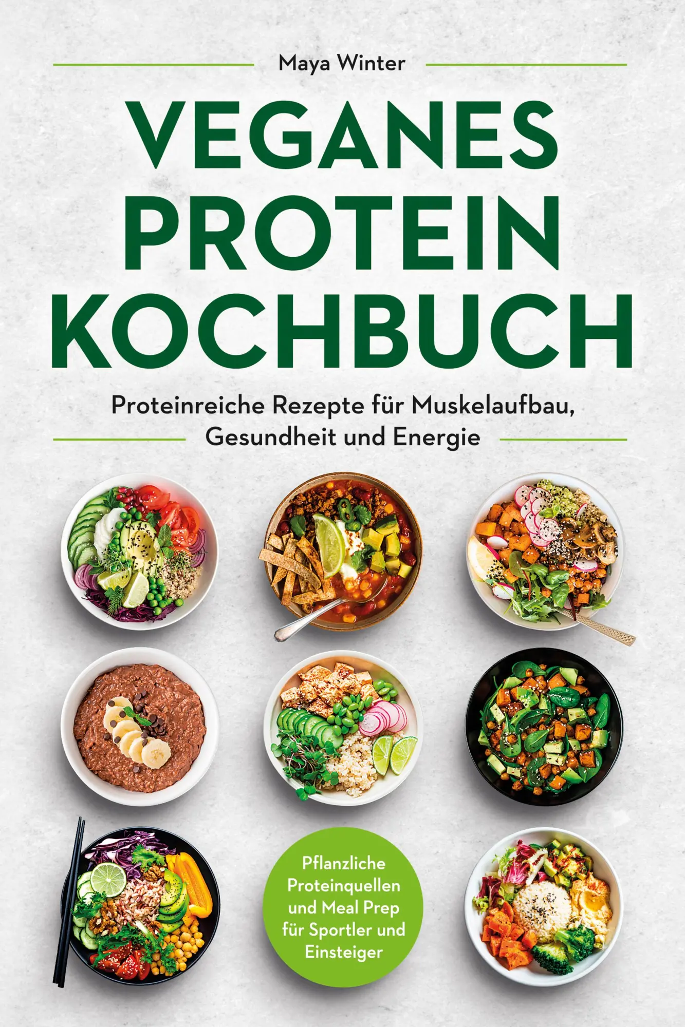 Cover: 9783969675458 | Veganes Protein Kochbuch | Maya Winter | Taschenbuch | 176 S. | 2025