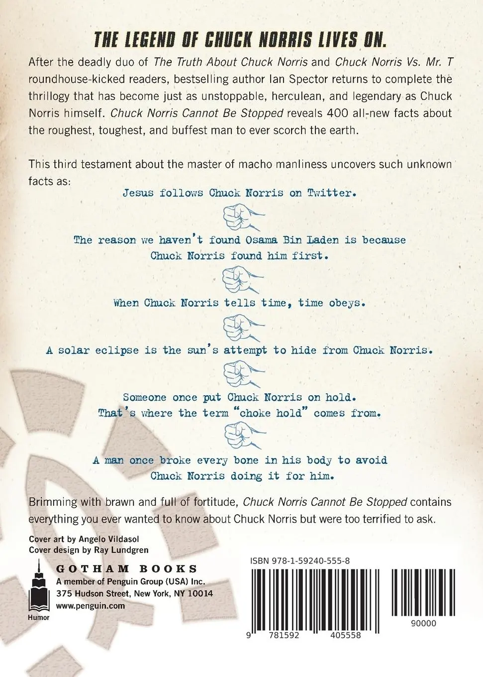 Rückseite: 9781592405558 | Chuck Norris Cannot Be Stopped | Ian Spector | Taschenbuch | Englisch