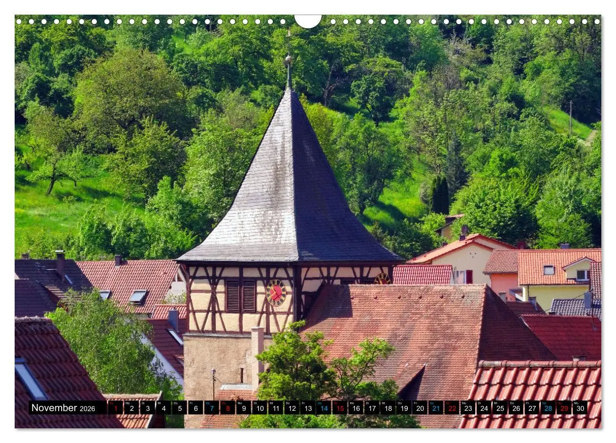 Bild: 9783457595558 | Weinstadt Strümpfelbach (Wandkalender 2026 DIN A3 quer), CALVENDO...