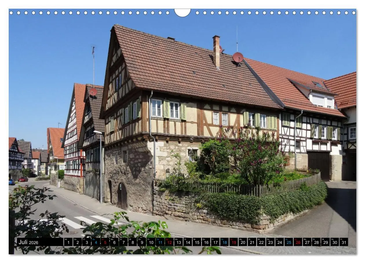 Bild: 9783457595558 | Weinstadt Strümpfelbach (Wandkalender 2026 DIN A3 quer), CALVENDO...