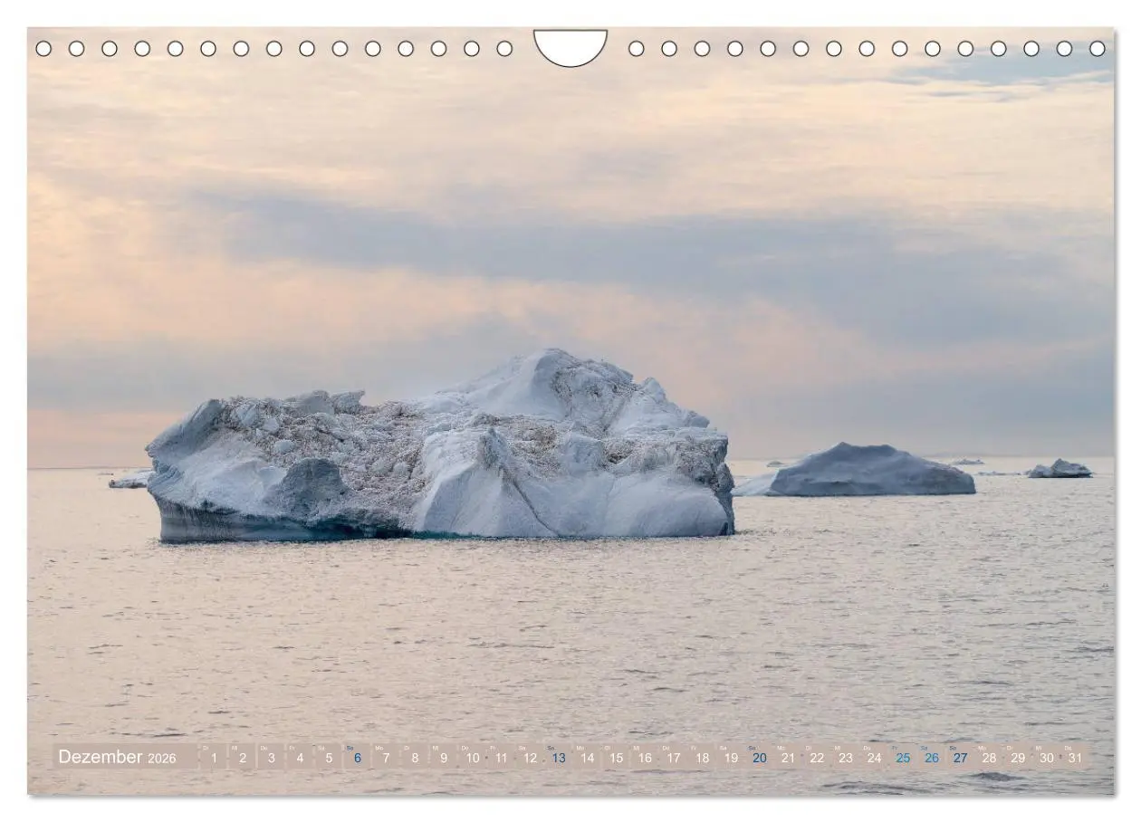 Bild: 9783457805558 | Grönland - Felsen, Eis und bunte Häuser (Wandkalender 2026 DIN A4...