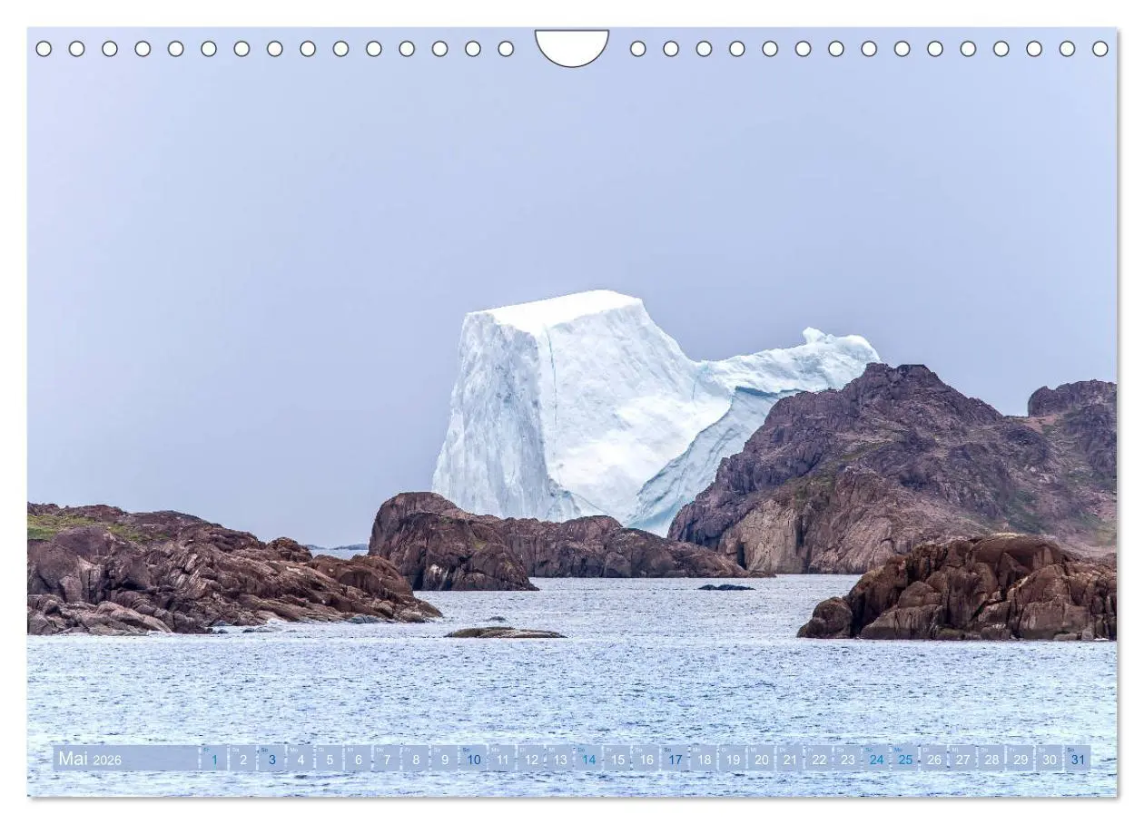 Bild: 9783457805558 | Grönland - Felsen, Eis und bunte Häuser (Wandkalender 2026 DIN A4...