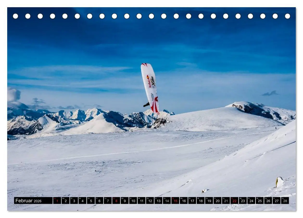 Bild: 9783457975558 | Paragliding - die Faszination des Fliegens (Tischkalender 2026 DIN...