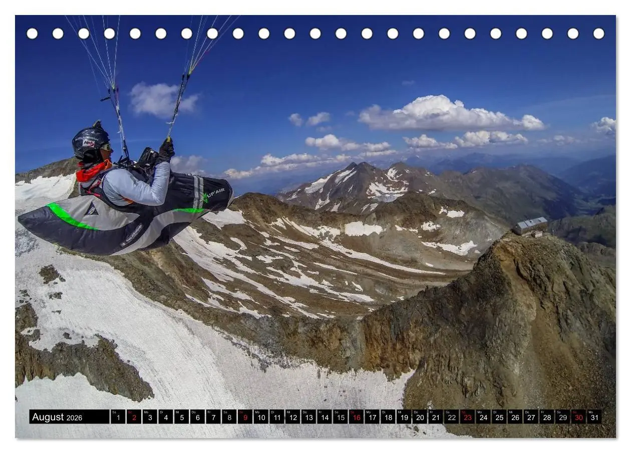 Bild: 9783457975558 | Paragliding - die Faszination des Fliegens (Tischkalender 2026 DIN...
