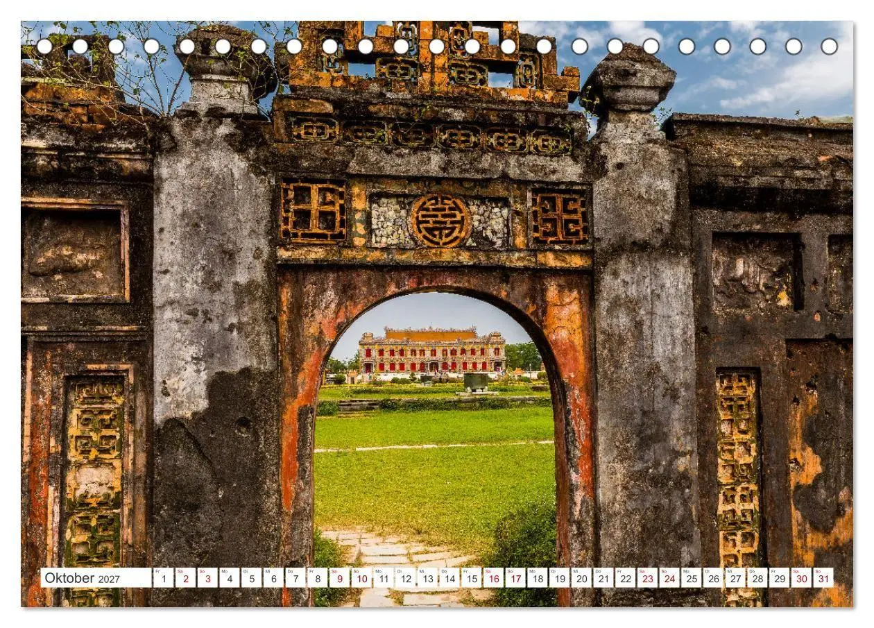 Bild: 9783569085558 | Hue alte Kaiserstadt Vietnams (Tischkalender 2027 DIN A5 quer),...