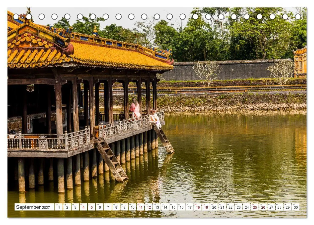 Bild: 9783569085558 | Hue alte Kaiserstadt Vietnams (Tischkalender 2027 DIN A5 quer),...