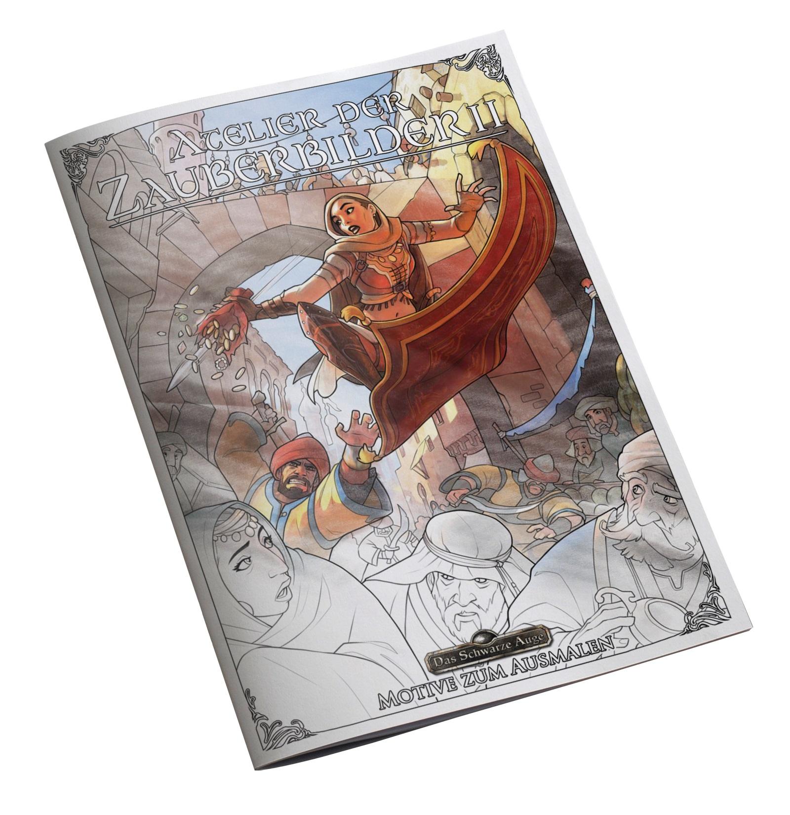 Cover: 9783963315558 | Das Schwarze Auge - Atelier der Zauberbilder 2 | Nadine Schäkel | Buch