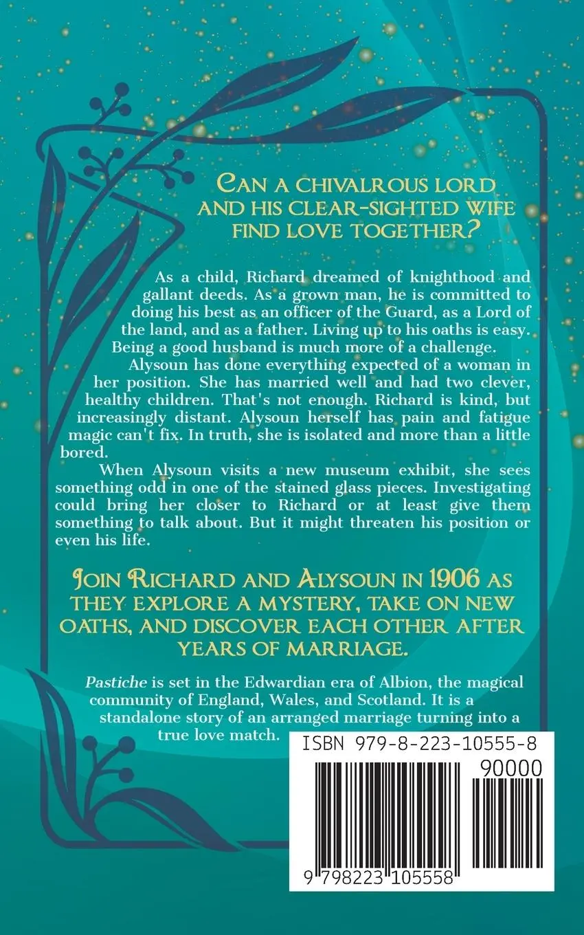 Rückseite: 9798223105558 | Pastiche | A Charms of Albion Book | Celia Lake | Taschenbuch | 2020