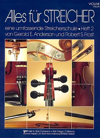 Cover: 9780849785658 | Alles für Streicher Band 2 für Streichorchester Violine | Anderson