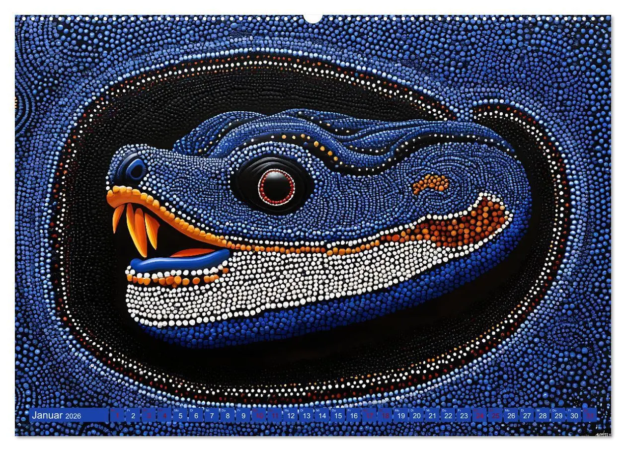 Bild: 9783457415658 | Traumzeit - KI-generierte Aborigine-Kunst aus dem Herzen...