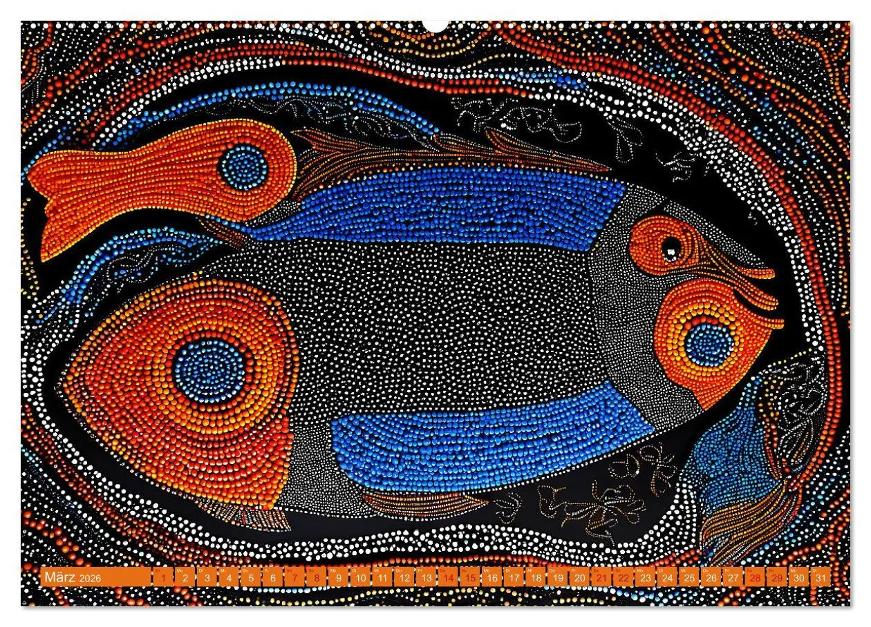 Bild: 9783457415658 | Traumzeit - KI-generierte Aborigine-Kunst aus dem Herzen...