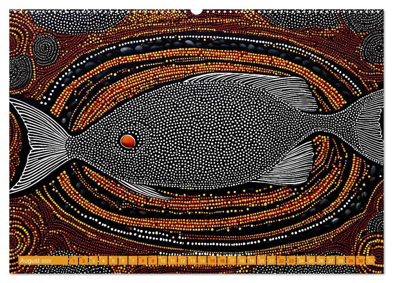 Bild: 9783457415658 | Traumzeit - KI-generierte Aborigine-Kunst aus dem Herzen...