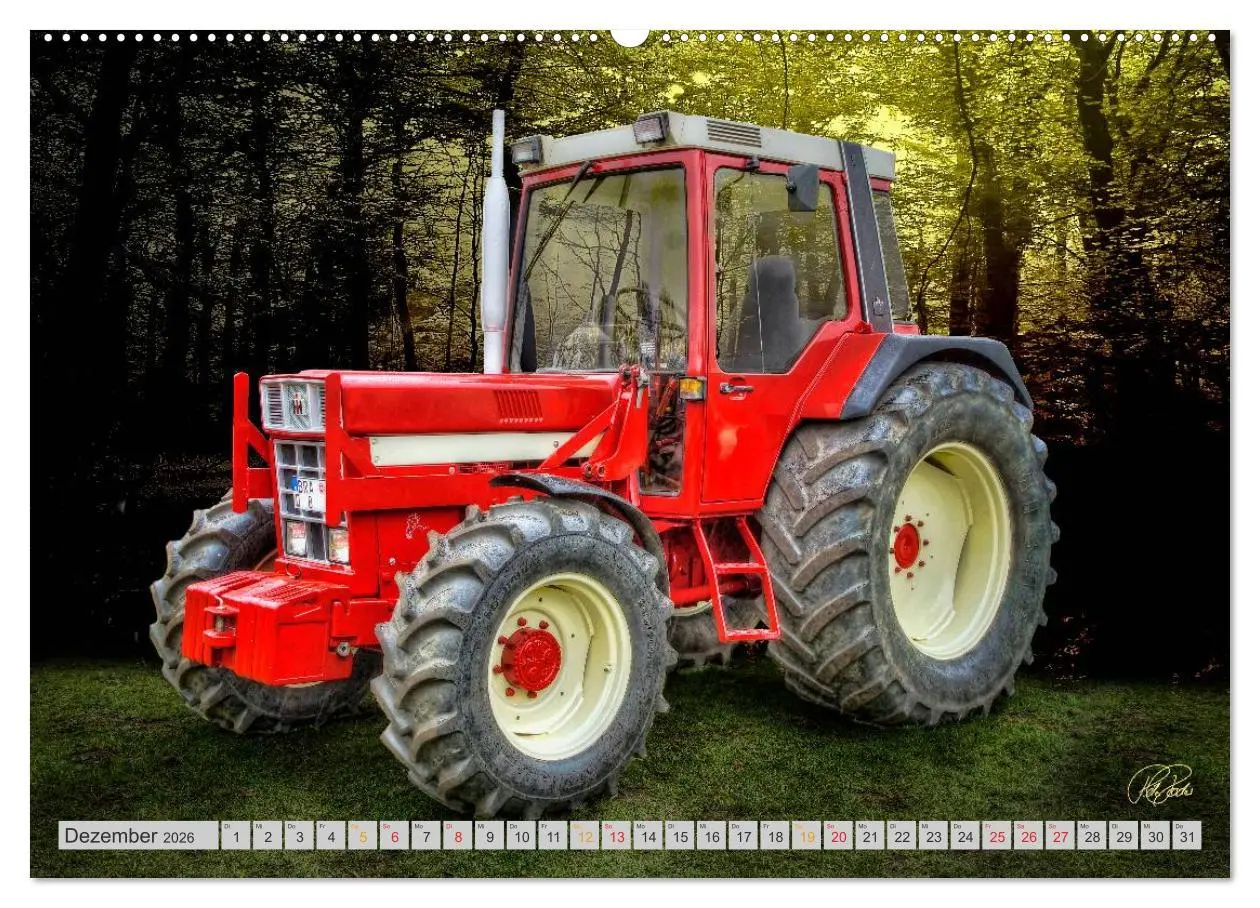 Bild: 9783516055658 | Geliebte Oldtimer Traktoren (hochwertiger Premium Wandkalender 2026...