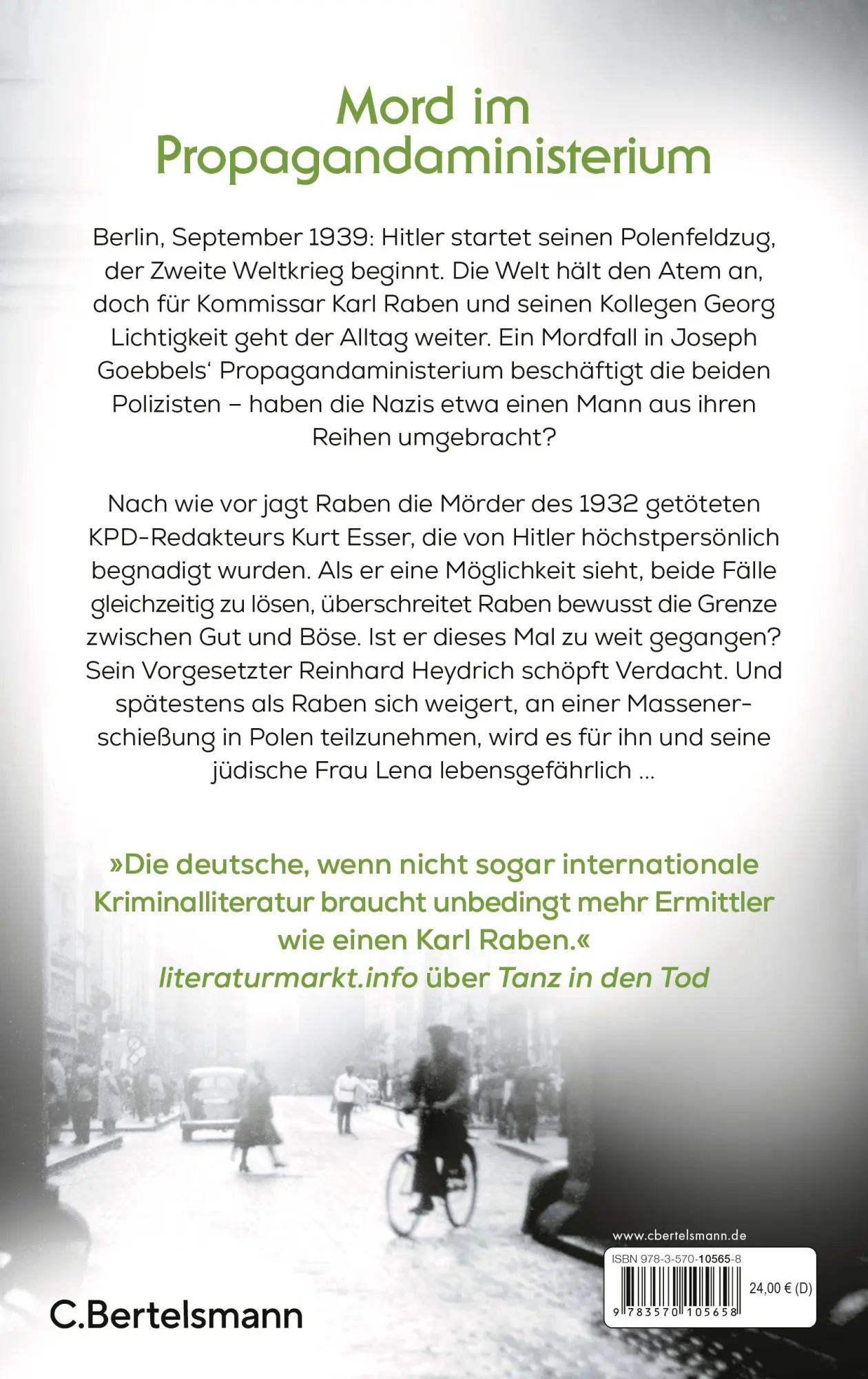 Bild: 9783570105658 | Rabens Rache | Der vierte Fall für Karl Raben - Kriminalroman | Buch