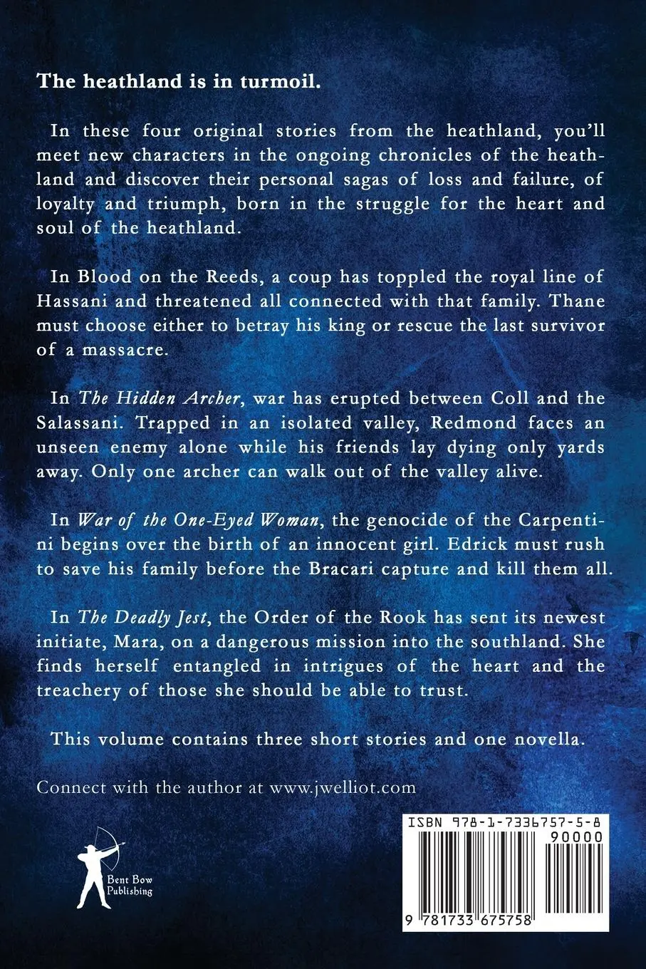 Rückseite: 9781733675758 | Archer of the Heathland | Chronicles | J. W. Elliot | Taschenbuch