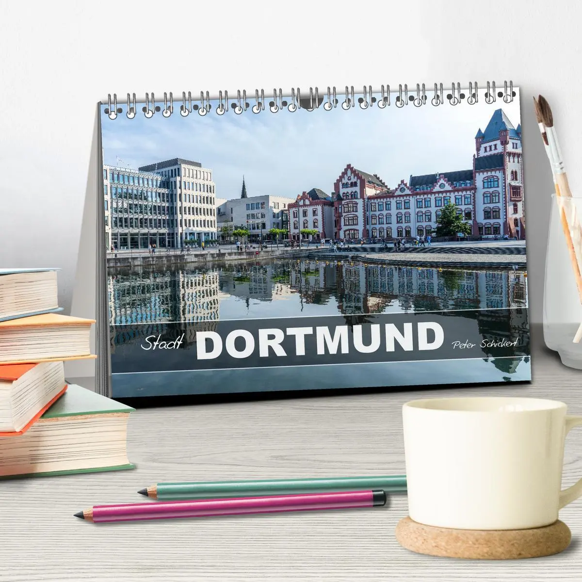 Bild: 9783457265758 | Stadt Dortmund (Tischkalender 2026 DIN A5 quer), CALVENDO...