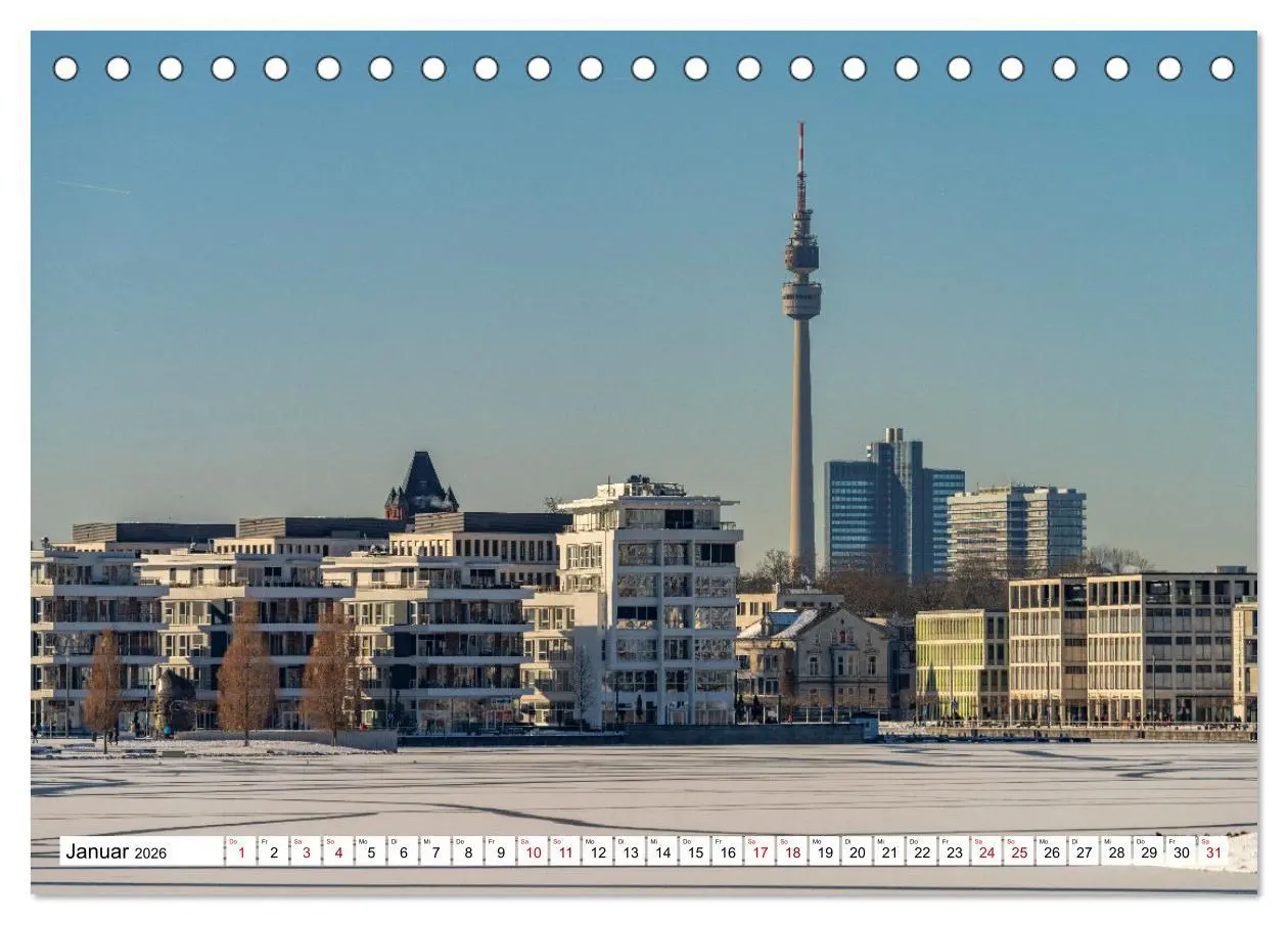 Bild: 9783457265758 | Stadt Dortmund (Tischkalender 2026 DIN A5 quer), CALVENDO...