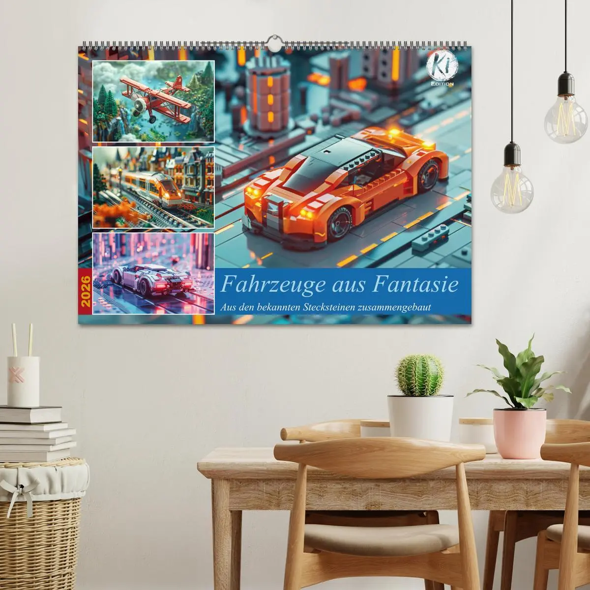 Bild: 9783457405758 | Fahrzeuge aus Fantasie (Wandkalender 2026 DIN A2 quer), CALVENDO...