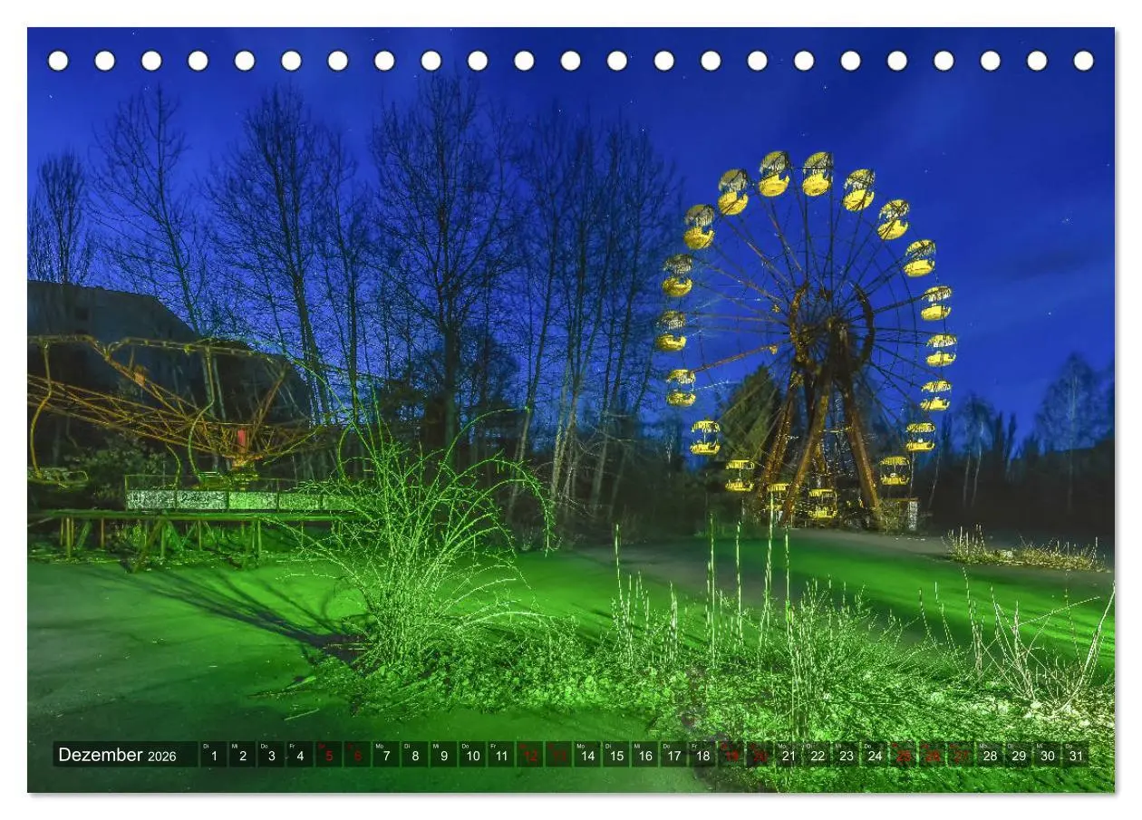 Bild: 9783457715758 | Tschernobyl - Prypjat - Die radioaktive Geisterstadt (Tischkalender...
