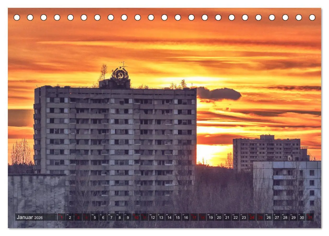 Bild: 9783457715758 | Tschernobyl - Prypjat - Die radioaktive Geisterstadt (Tischkalender...