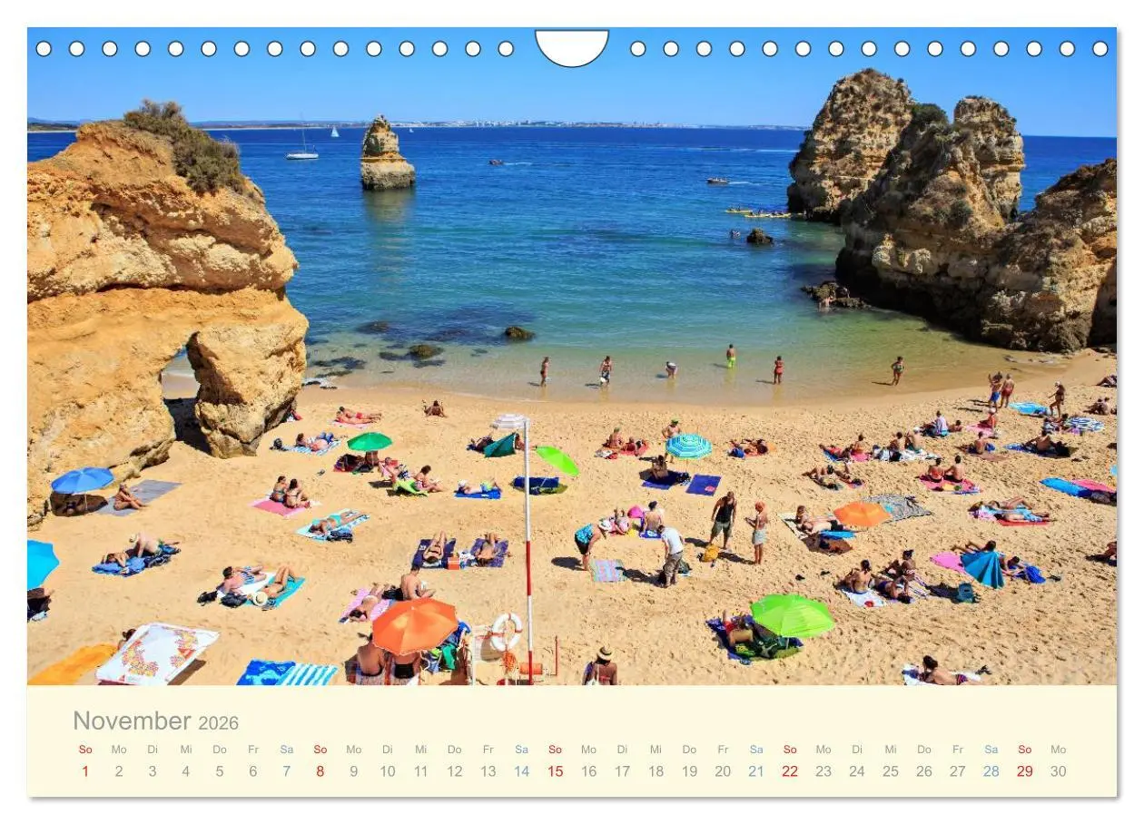 Bild: 9783457955758 | Algarve - Portugals goldene Küste (Wandkalender 2026 DIN A4 quer),...