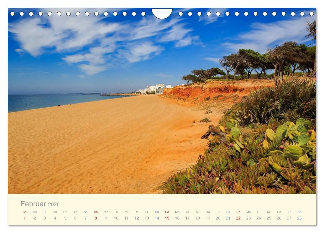 Bild: 9783457955758 | Algarve - Portugals goldene Küste (Wandkalender 2026 DIN A4 quer),...