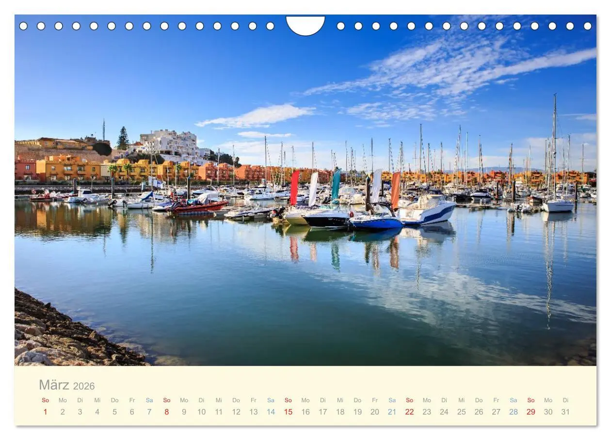Bild: 9783457955758 | Algarve - Portugals goldene Küste (Wandkalender 2026 DIN A4 quer),...