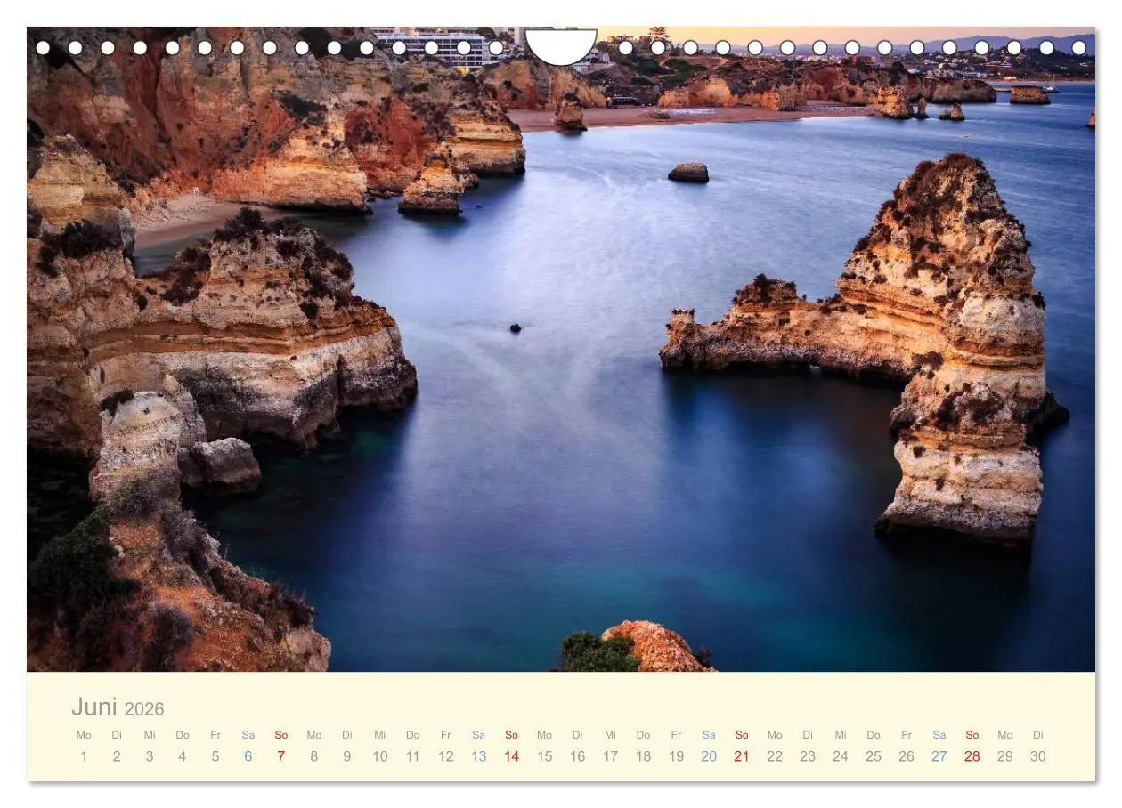 Bild: 9783457955758 | Algarve - Portugals goldene Küste (Wandkalender 2026 DIN A4 quer),...