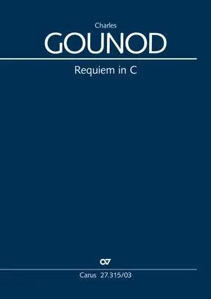 Cover: 9790007095758 | Requiem in C (Klavierauszug) | CG op. Posth. | Charles Gounod | Buch
