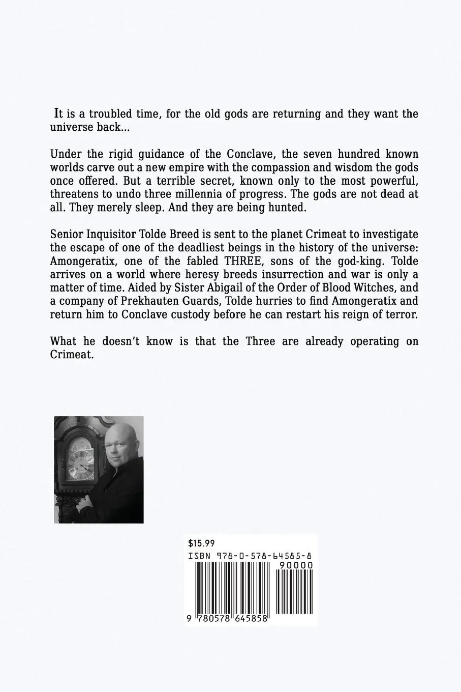 Rückseite: 9780578645858 | Dreams of Winter | A Forgotten Gods Tale | Christian Warren Freed