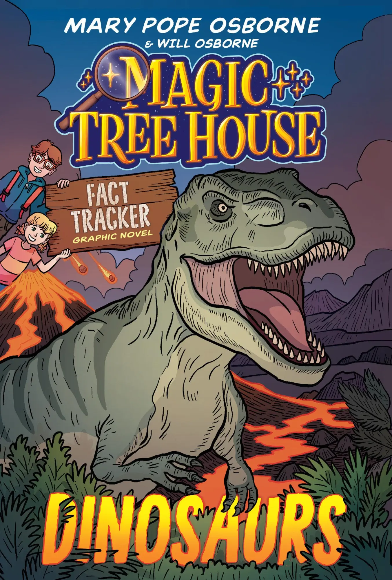 Cover: 9780593705858 | Magic Tree House Fact Tracker Graphic Novel: Dinosaurs | Laird (u. a.)