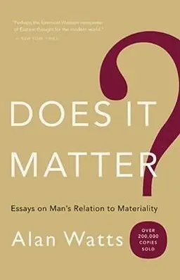 Cover: 9781577315858 | Does It Matter? | Essays on Mana's Relation to Materiality | Watts