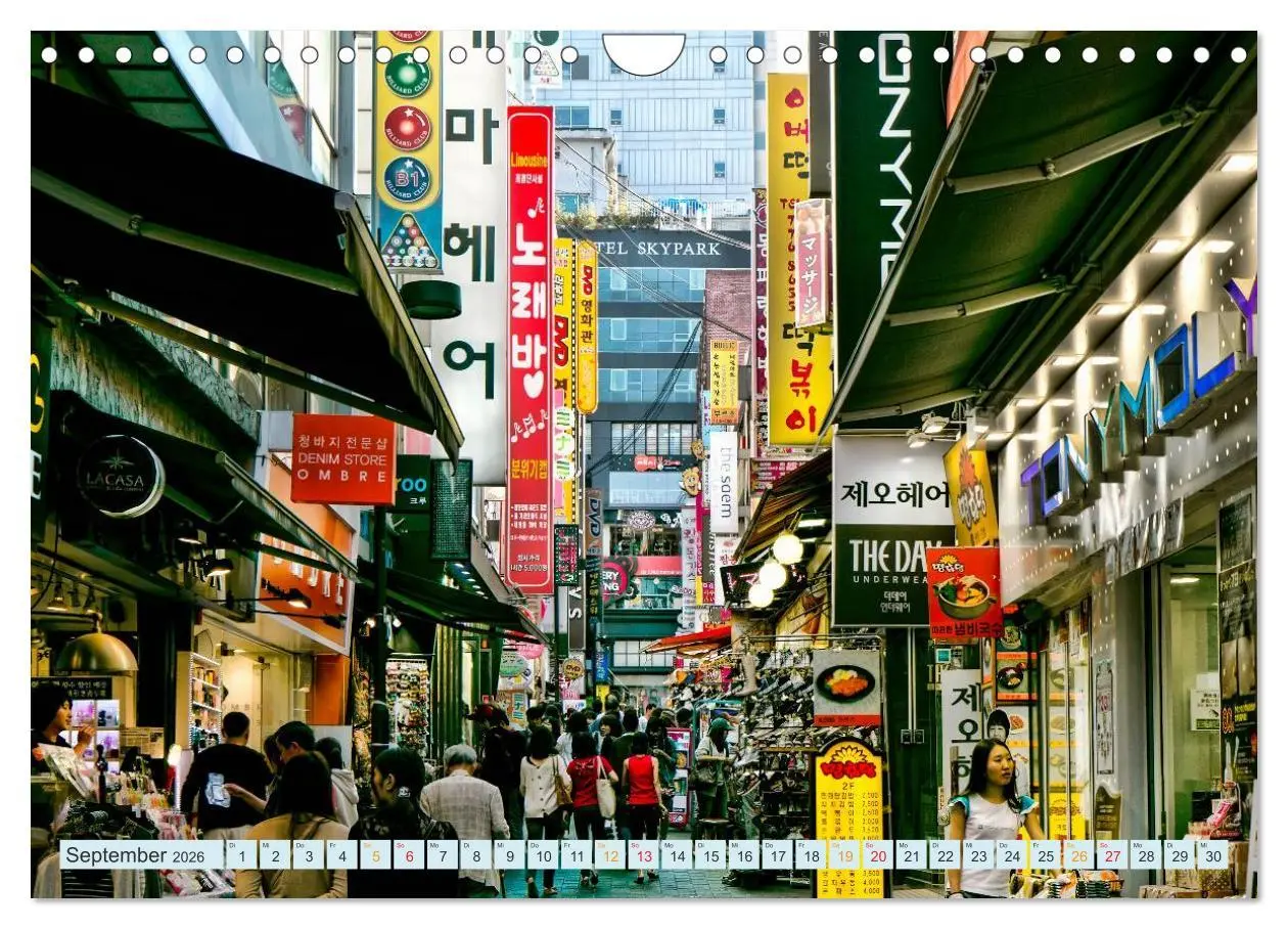 Bild: 9783457945858 | Südkorea - Hightech und viel Tradition (Wandkalender 2026 DIN A4...
