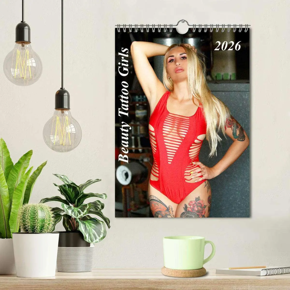 Bild: 9783516345858 | Beauty Tattoo Girls 2026 (Wandkalender 2026 DIN A4 hoch), CALVENDO...
