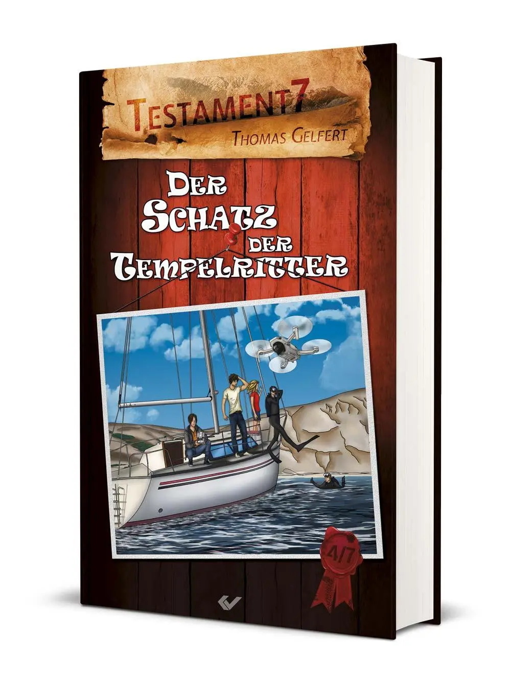 Cover: 9783863535858 | Der Schatz der Tempelritter | Testament 7 | Thomas Gelfert | Buch