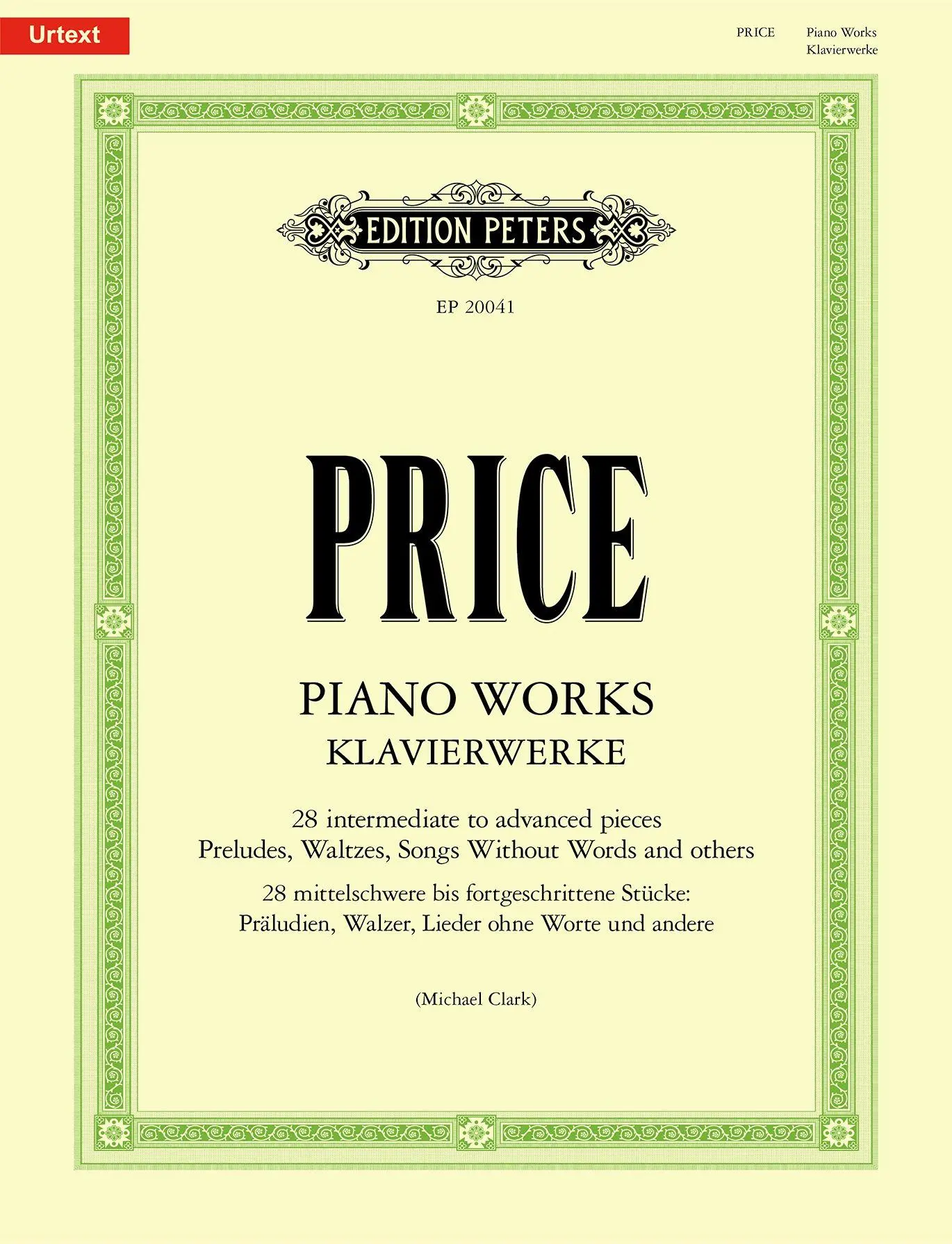 Cover: 9790577025858 | Piano Works | Michael Clark | Broschüre | Englisch | 2026