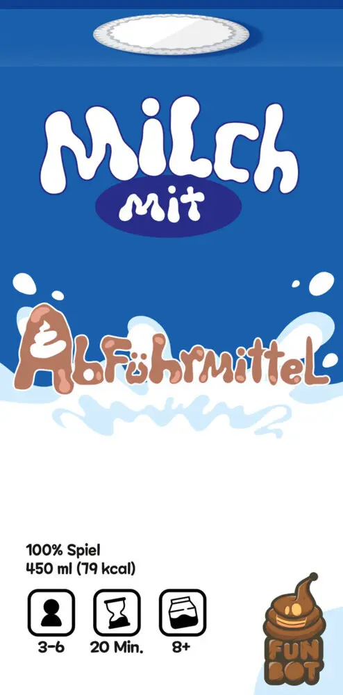 Milch mit Abführmittel