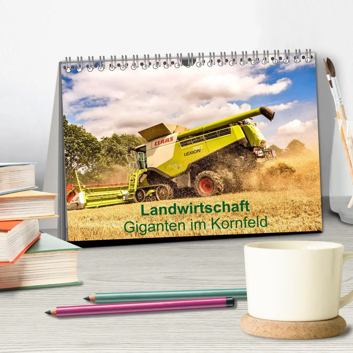 Bild: 9783457795958 | Landwirtschaft - Giganten im Kornfeld (Tischkalender 2026 DIN A5...