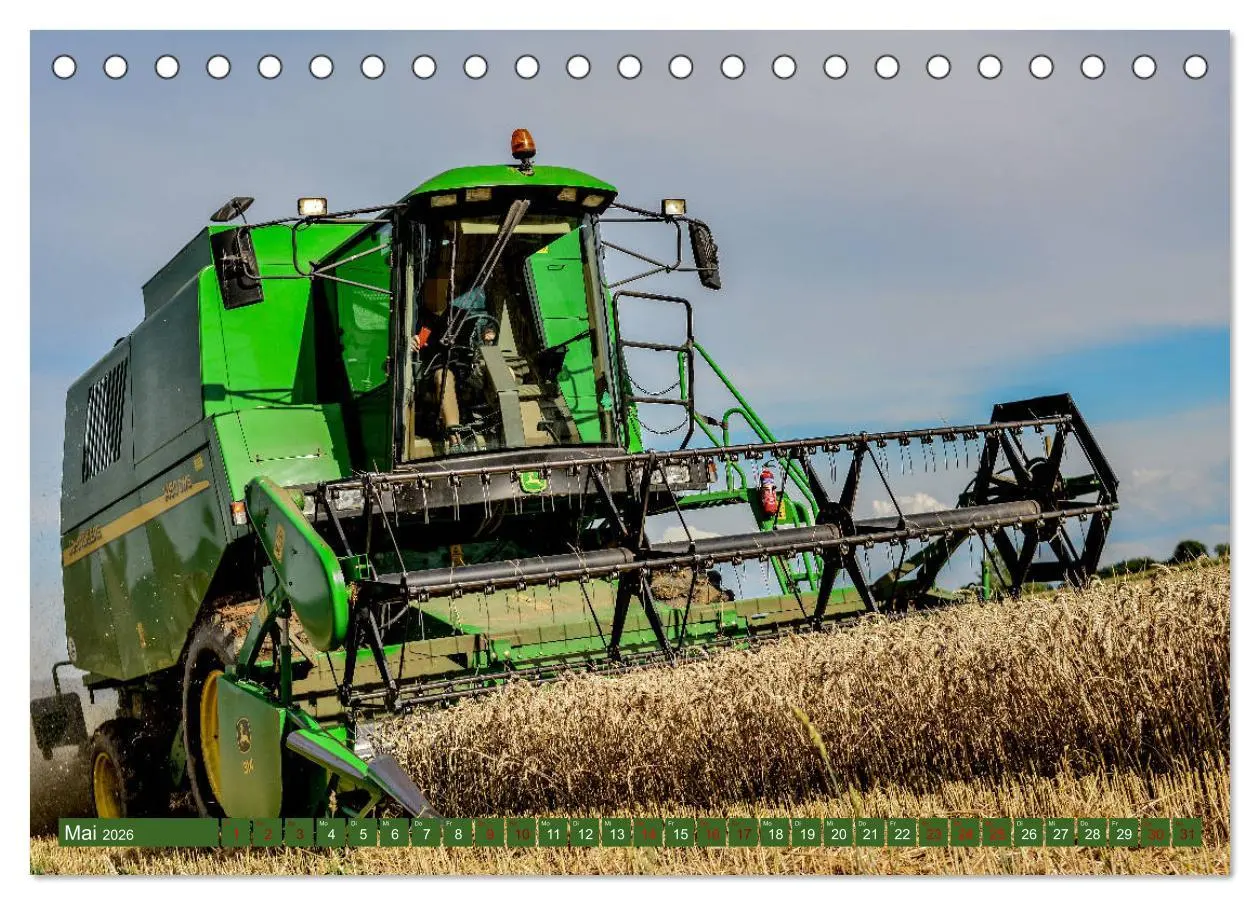 Bild: 9783457795958 | Landwirtschaft - Giganten im Kornfeld (Tischkalender 2026 DIN A5...