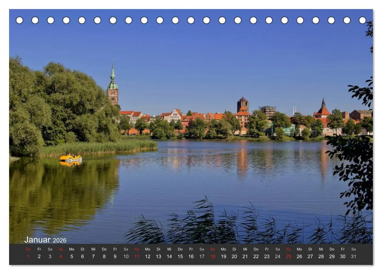 Bild: 9783516025958 | Stralsund. Das Tor zur Insel Rügen (Tischkalender 2026 DIN A5...