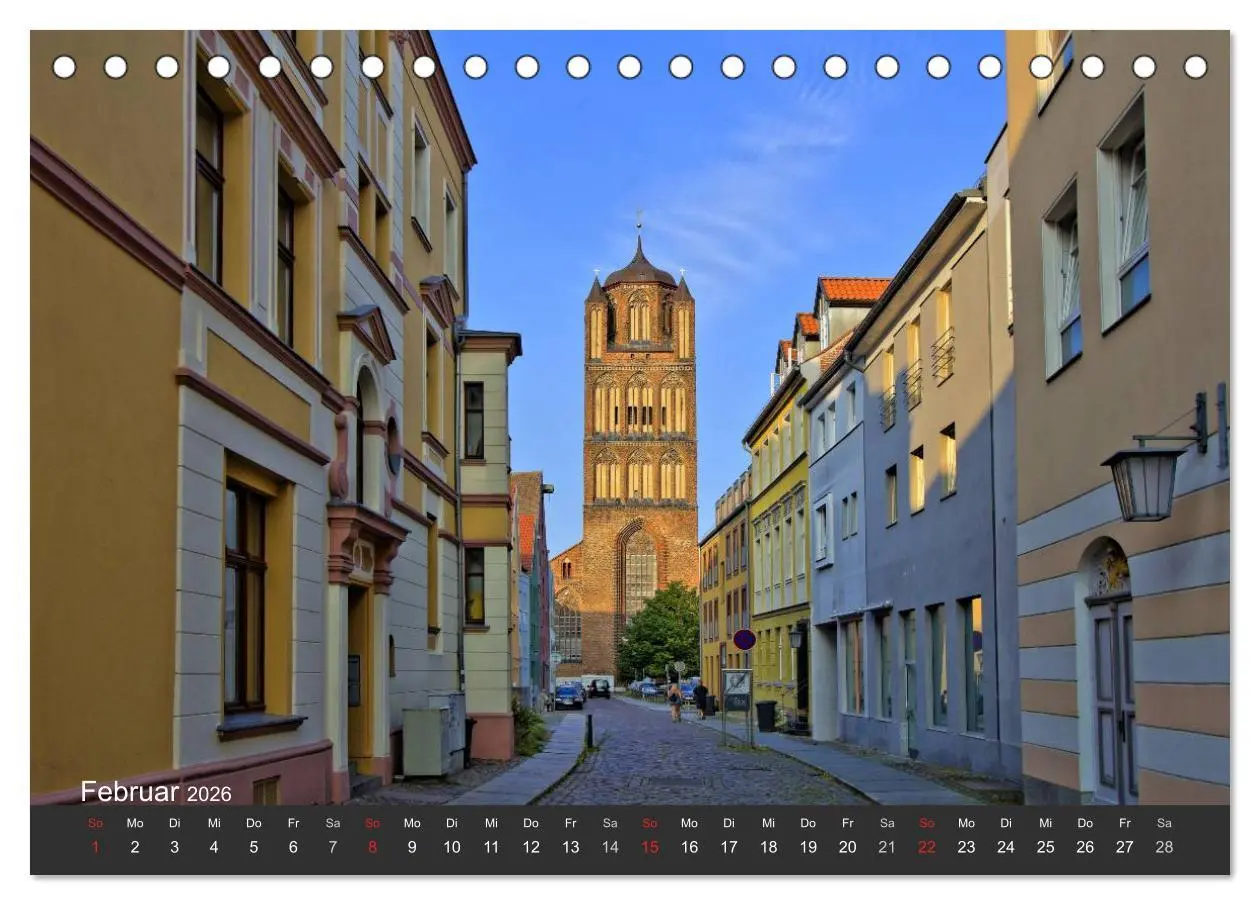 Bild: 9783516025958 | Stralsund. Das Tor zur Insel Rügen (Tischkalender 2026 DIN A5...