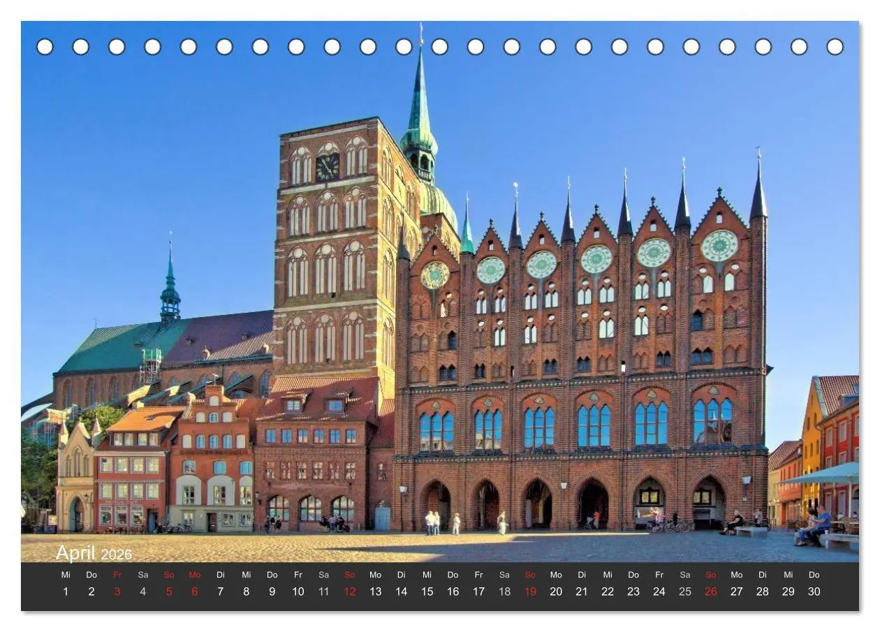 Bild: 9783516025958 | Stralsund. Das Tor zur Insel Rügen (Tischkalender 2026 DIN A5...